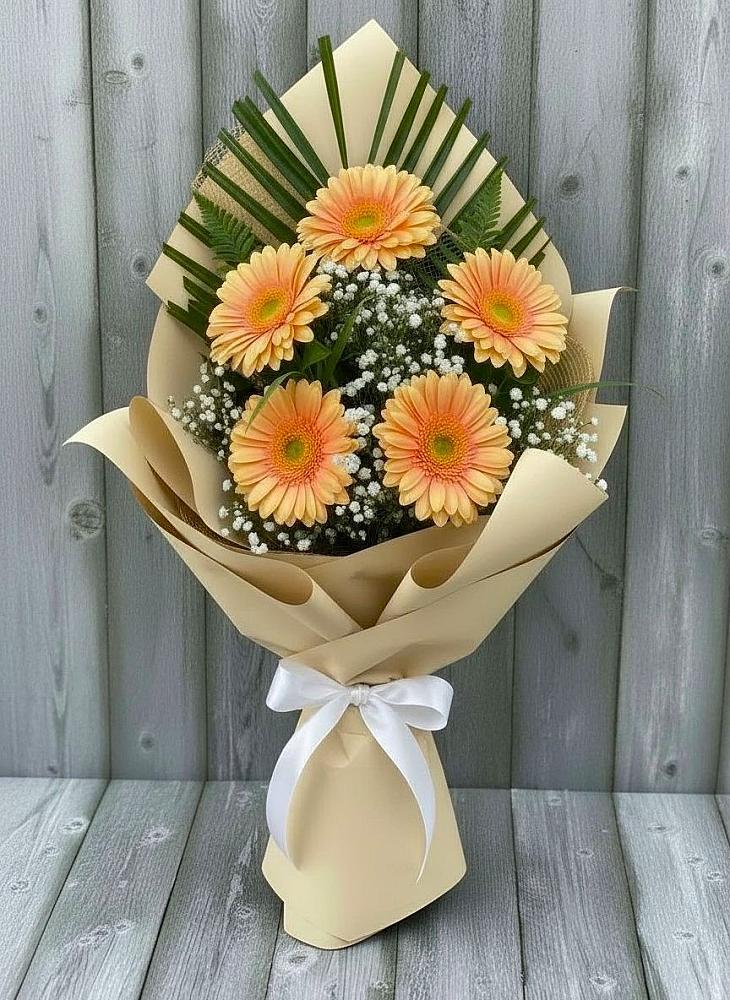 Букет цветов из: Герберы в Нефтекумске