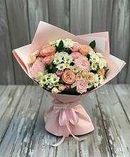 Букет цветов из:  Гвоздики, Розы и Хризантемы #REPLACE_PRED# Нефтекумске
