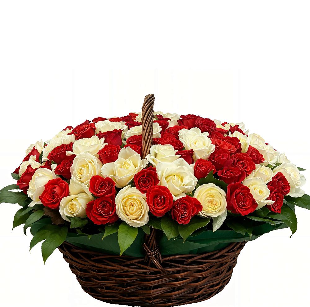 Премиум букет из: Розы в Нефтекумске